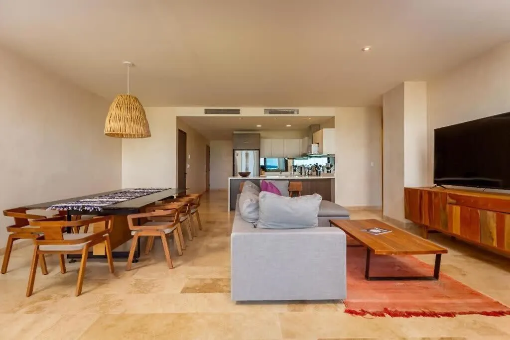 Stylish Apartment 3Br Beachview Villa Rooftop & Concierge Tulum