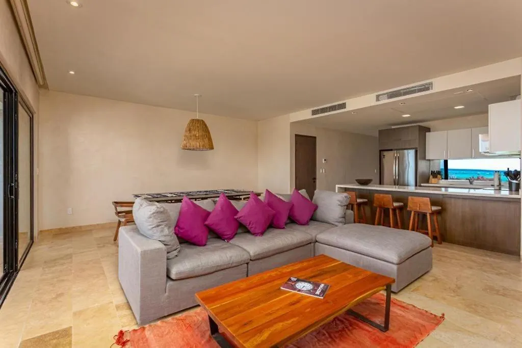 Stylish Apartment 3Br Beachview Villa Rooftop & Concierge Tulum 0*,