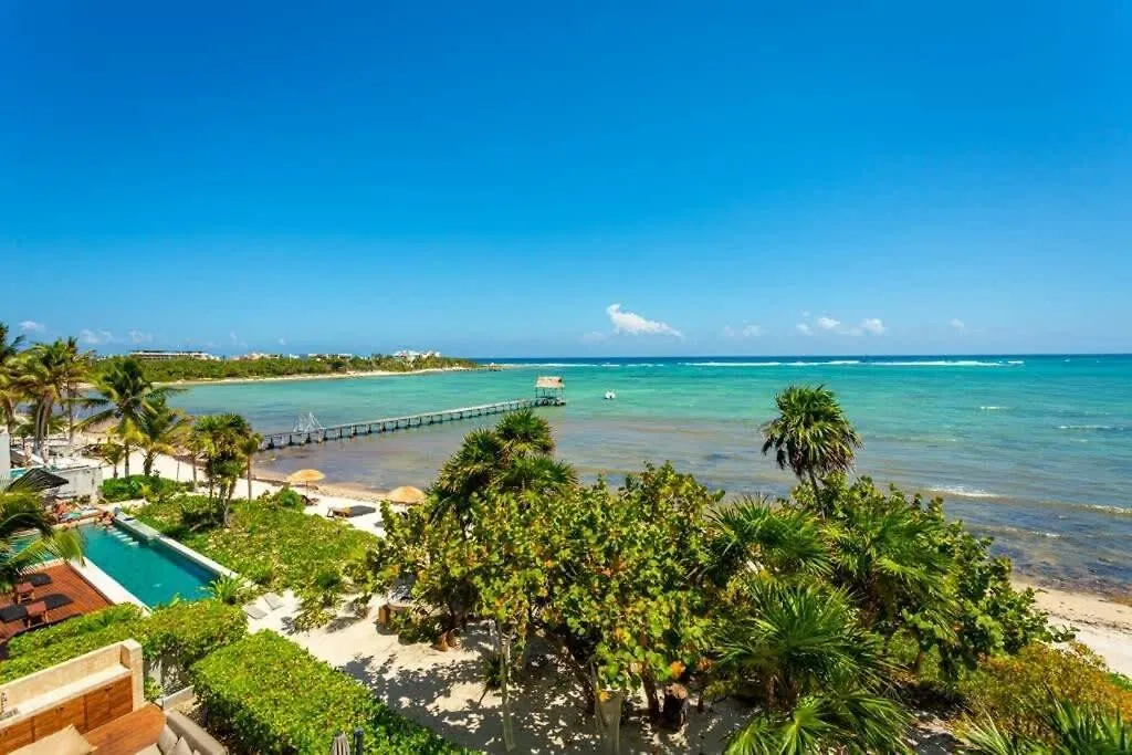 Stylish Apartment 3Br Beachview Villa Rooftop & Concierge Tulum Mexikó