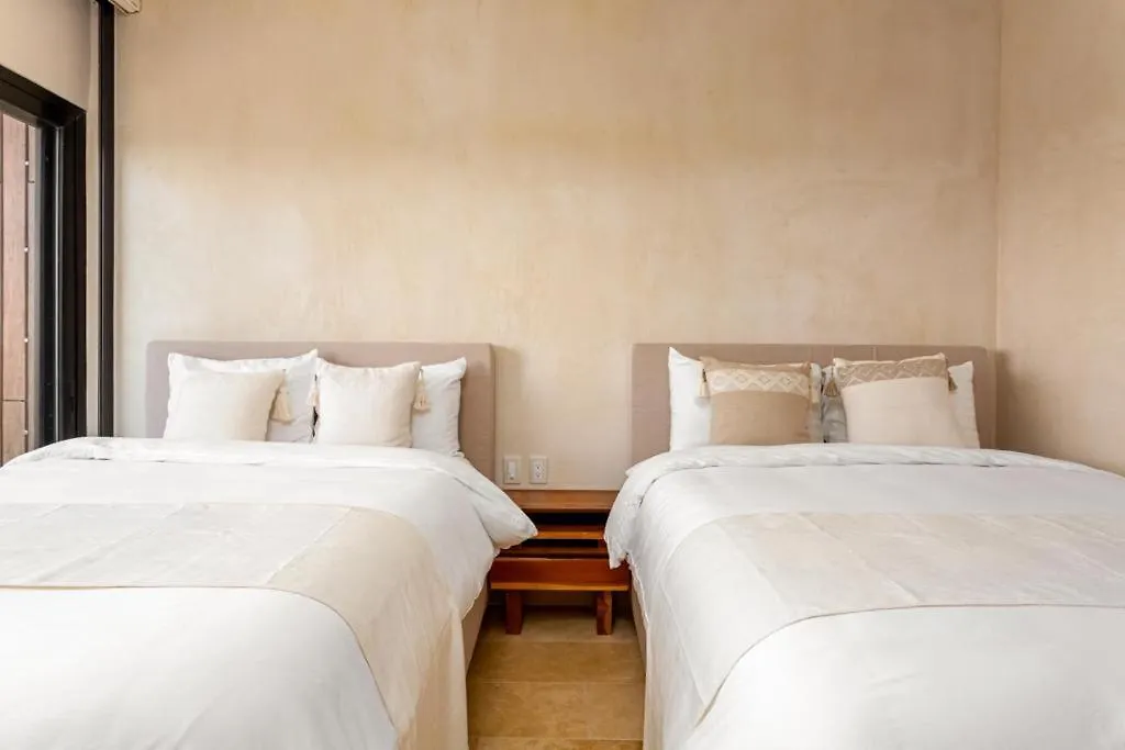 Stylish Apartment 3Br Beachview Villa Rooftop & Concierge Tulum 0*,  Mexikó